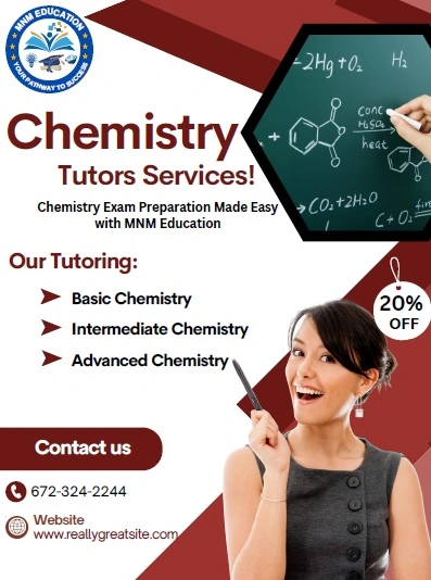 Chemistry Tutors of MNM Education